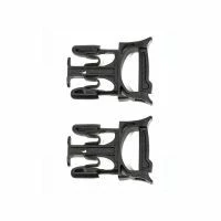 Ortlieb Paire De Clips Mâles Sans Couture Stealth 25 Mm